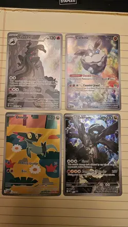 Pokemon Cards Lot Of 4 Ascended Heroes Illustration Rares - Image 1
