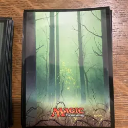 Lot Of 79 Magic The Gathering Card Saver Sleeves Protection - Image 2