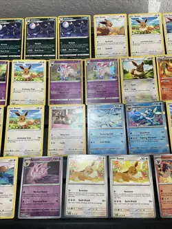 (30) EEVEE CARDS LOT VTG GLACEON LEAFEON ESPEON JOLTEON EVOLUTION Holo Go - Image 3