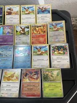 (30) EEVEE CARDS LOT VTG GLACEON LEAFEON ESPEON JOLTEON EVOLUTION Holo Go - Image 4