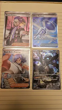 Pokemon Cards Lot Of 4 Ascended Heroes Illustration Rares - Image 1