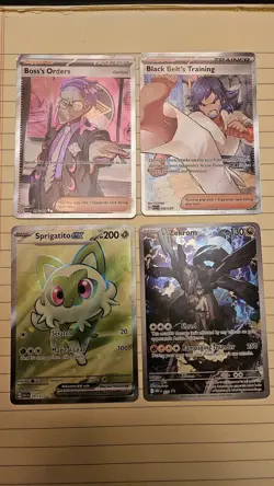 Pokemon Cards Lot Of 4 Ascended Heroes Illustration Rares - Image 1