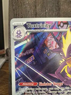 Pokemon Toxtricity 103/094 Phantasmal Flames Illustration Rare Holo Card English - Image 3