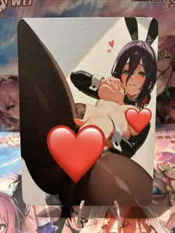 Matte Beautiful Waifu Handmade Card Goddess Story CCG Anime Double Sided - Image 1