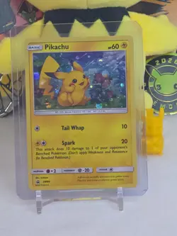 💥⚡ Pikachu Holo SM86 Black Star Promo Pokemon TCG Card Sun & Moon 2017 - Image 1