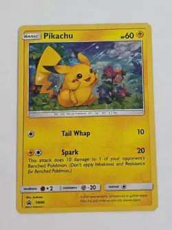 💥⚡ Pikachu Holo SM86 Black Star Promo Pokemon TCG Card Sun & Moon 2017 - Image 3