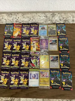 Pokemon TCG Trick or Trade Booster Packs Halloween Card Lot Sealed Pikachu - Image 1