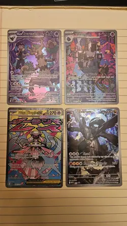 Pokemon Cards Lot Of 4 Ascended Heroes Illustration Rares - Image 1