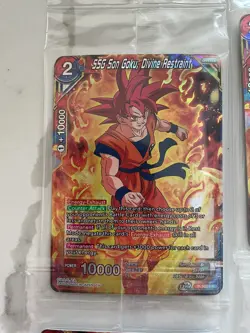 Lot 13 Foil Dragon Ball Super Card Game | SEALED Son Goku, King Cold, Destined - Image 2