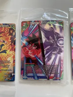 Lot 13 Foil Dragon Ball Super Card Game | SEALED Son Goku, King Cold, Destined - Image 3