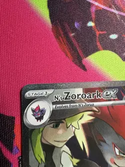 Pokemon TCG N's Zoroark EX Holo Card Journey Together 185/159 NM Condition - Image 2