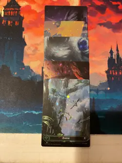 MTG Edge of Eternities Complete Set of Galaxy Foil Lands - Image 1