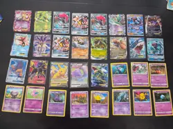 Pokemon Card Collection – 200+ Cards – Mix of Holos, EX/GX/V, Trainers, Energies - Image 2