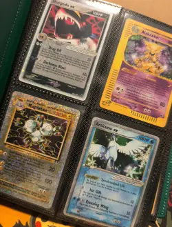 🍓 Binder Lot of 100 Vintage Pokemon Cards Collection-Sharpedo,Alakazam & more!! - Image 1