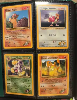 🍓 Binder Lot of 100 Vintage Pokemon Cards Collection-Sharpedo,Alakazam & more!! - Image 4