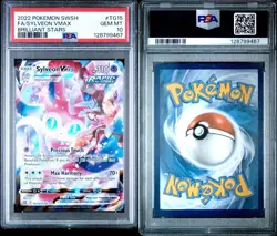 Sylveon VMAX TG15/TG30 Brilliant Stars 2022 Full Art Pokemon Card PSA 10 - Image 3