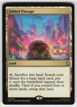 MTG TMNT Teenage Mutant Ninja Turtles Fabled Passage RARE NM/Unplayed - Image 1