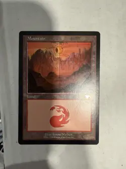 1999 MTG Guru Land GURU MOUNTAIN PROMO Magic The Gathering - Image 4