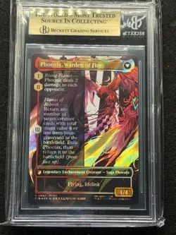 Joshua, Phoenix's Dominant Borderless (Surge Foil) - MTG Final Fantasy BGS 9.5 - Image 2