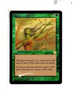 MTG SkeenAB Natural Affinity FOIL from Mercadian Masques. NM. - Image 1