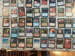 Mtg Value Lot x100 Magic The Gathering Forbid Roar Of The Wurm Fireblast Mp-Hp - Image 2