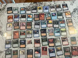 Mtg Value Lot x100 Magic The Gathering Forbid Roar Of The Wurm Fireblast Mp-Hp - Image 4