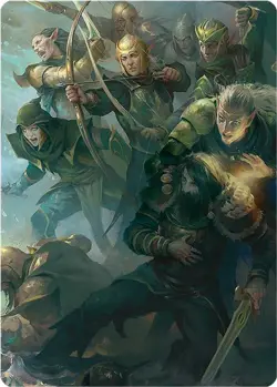 MTG The Lord of the Rings Art Series - Galadhrim Brigade (12/24) - Image 1