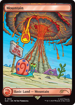 MTG Secret Lair x SpongeBob SquarePants: Lands Under the Sea NON FOIL - Image 3