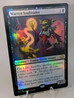 Warren Soultrader PRE-RELEASE FOIL PROMO Modern Horizons 3 MTG - Image 1