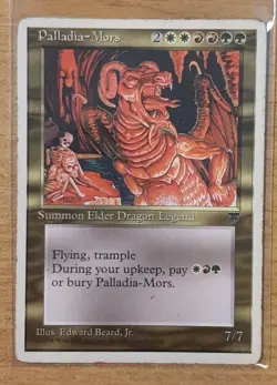 1995 MAGIC THE GATHERING CHRONICLES PALLADIA-MORS TD25 - Image 1