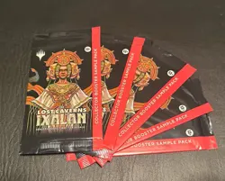 5 Packs of Magic the Gathering The Lost Caverns of Ixalan Collector Sample Packs - Image 1