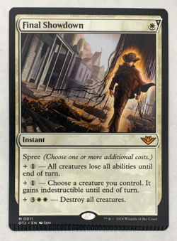 Final Showdown - NM Crimp - Outlaws of Thunder Junction - MTG - Image 1