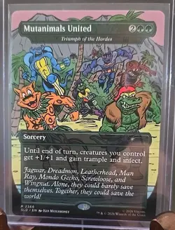 Mutanimals United - Triumph of the Hordes Secret Lair Drop MTG Regular NM - Image 3