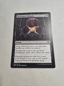 Reckoner's Bargain Kamigawa: Neon Dynasty Regular - Image 1