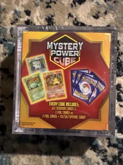 Pokemon TCG Mystery Power Cube New Sealed Includes 60 Cards and 3 Foil Cards 728192492327 - Image 1