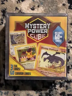 Pokemon TCG Mystery Power Cube New Sealed Includes 60 Cards and 3 Foil Cards 728192492327 - Image 2