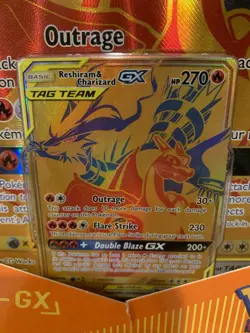 POKEMON TCG RESHIRAM & CHARIZARD-GX TAG TEAM PREMIUM COLLECTION SEALED 🔥🔥 - Image 2