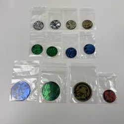 Lot of 12x Official Pokemon TCG Coins - Image 1