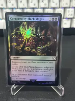 MTG Cornered by Black Mages FOIL - FIN Universes Beyond: FINAL FANTASY - Image 1