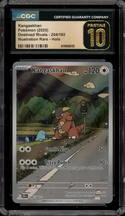 Pokemon Kangaskhan Destined Rivals Illustration Rare #204 CGC 10 Pristine - Image 1