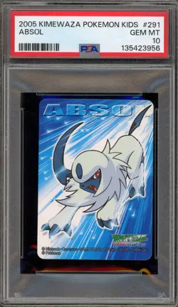 Pokemon Absol Kimewaza Pokemon Kids #291 PSA 10 Gem Mint - Image 1