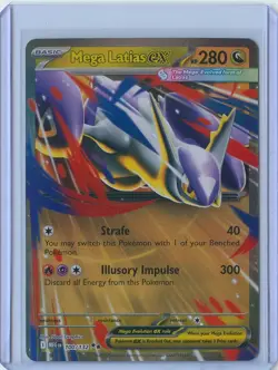 Mega Latias ex 100/132 Double Rare Mega Evolution - Pokemon TCG - Near Mint NM - Image 1