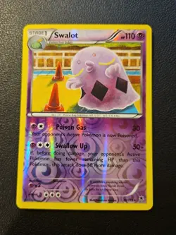 Swalot 38/119 Pokemon Card XY Phantom Forces Rare Reverse Holo Foil - Image 1