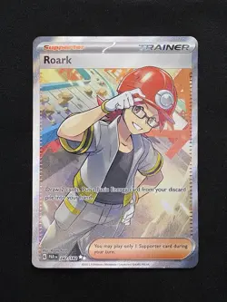 Pokemon TCG - Roark 242/182 Ultra Rare - Paradox Rift - English - NM - Image 1