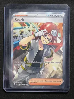Pokemon TCG - Roark 242/182 Ultra Rare - Paradox Rift - English - NM - Image 3