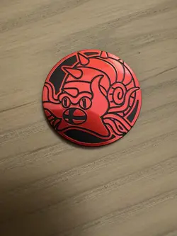 Pokemon TCG Collect 151 Omastar Red Coin - Image 1