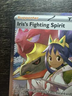 Pokemon TCG Iris's Fighting Spirit Holo - 292/217 - Ascended Heroes! - Image 2