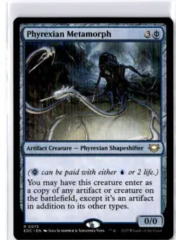 Phyrexian Metamorph R Commander: Edge of Eternities 75 NM - Image 1