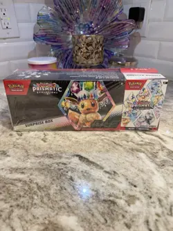 Pokemon Prismatic Evolutions Booster Bundle & Surprise Box Combo Sealed - Image 1