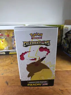 Pokemon Celebrations Figure Collection Pikachu VMAX Box Factory Sealed ETB - Image 4
